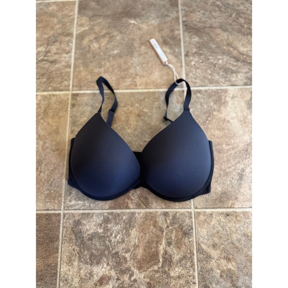 Skims Fits Everybody Super Push-up Bra Onyx Size 36DDD - Picture 1 of 7